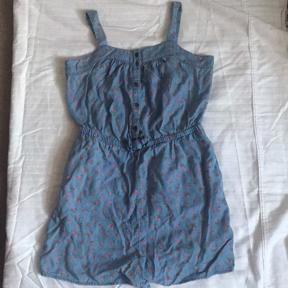 Girl’s Floral Romper